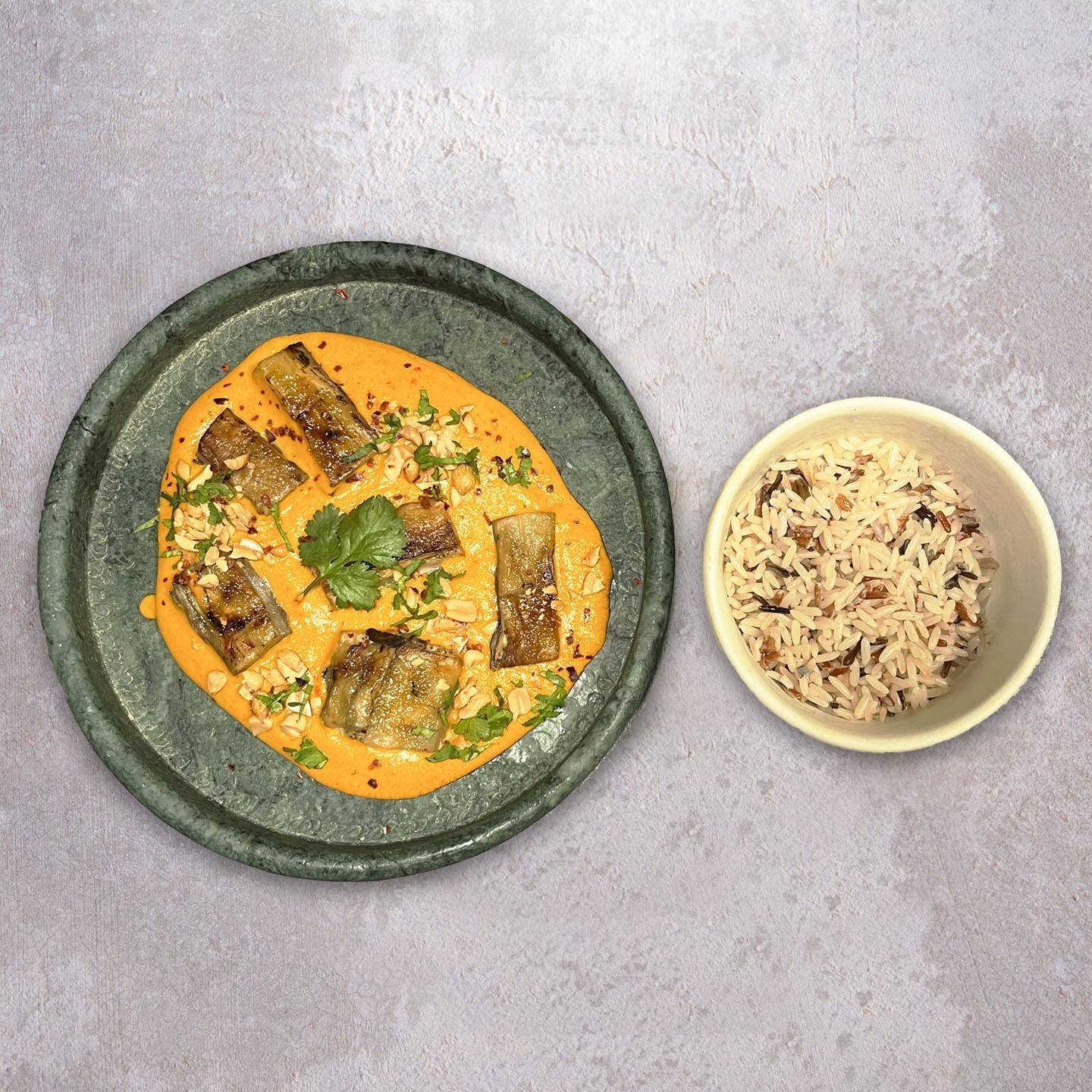Photo of the dishROASTED EGGPLANT CURRY